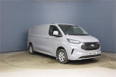 FORD TRANSIT CUSTOM 320 L2 DIESEL FWD 2.0 EcoBlue 136ps H1 Van Limited Auto Diesel - GREY - WR24NUA - 5 Door Panel Van