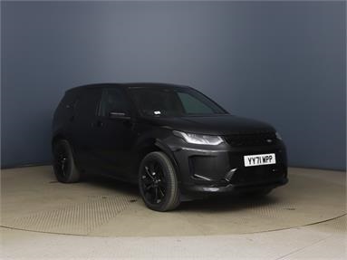 LAND ROVER DISCOVERY SPORT 1.5 P300e R-Dynamic SE 5dr Auto [5 Seat] Petrol PHEV - Black - YY71WPP - 5 Door Estate
