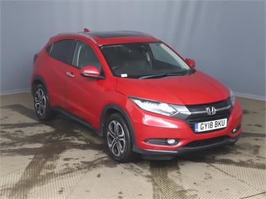 HONDA HR-V 1.5 i-VTEC EX CVT 5dr Petrol - RED - GY18BKU - 5 Door Hatchback