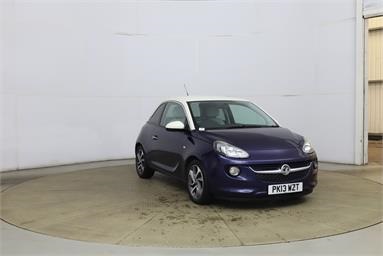 VAUXHALL ADAM 1.2i Jam 3dr Petrol - BLUE - PK13WZT - 3 Door Hatchback