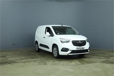 VAUXHALL COMBO CARGO L1 DIESEL 2300 1.5 Turbo D 100ps H1 Sportive Van Diesel - WHITE - FH70GNJ - 5 Door Panel Van