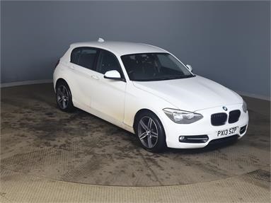 BMW 1 SERIES 116d Sport 5dr Diesel - WHITE - PX13SZP - 5 Door Hatchback