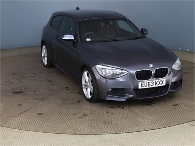 BMW 1 SERIES 116d M Sport 3dr Step Auto Diesel - GREY - EU63KXX - 3 Door Hatchback