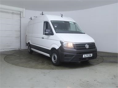 VOLKSWAGEN CRAFTER CR35 MWB DIESEL FWD 2.0 TDI 140PS Trendline High Roof Van Diesel - WHITE - GJ71ZGW - 5 Door Panel Van