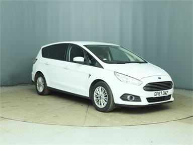 FORD S-MAX 2.0 TDCi 150 Zetec 5dr Powershift Diesel - WHITE - GF67ONZ - 5 Door MPV