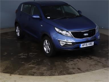 KIA SPORTAGE 1.6 GDi 1 5dr Petrol - BLUE - HF15VRG - 5 Door Estate