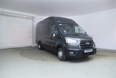FORD TRANSIT 460 L4 MINIBUS DIESEL RWD 2.0 EcoBlue 130ps H3 17 Seater Trend Diesel - GREY - YP69FFL - Bus (Mini Less 18 seats)