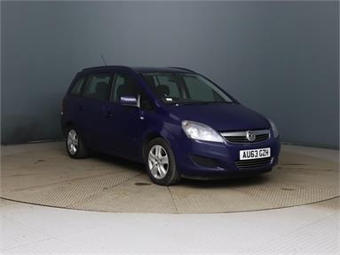 VAUXHALL ZAFIRA 1.6i [115] Exclusiv 5dr Petrol - Blue - AU63GZH - 5 Door MPV