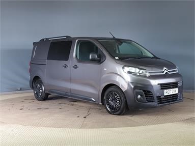 CITROEN DISPATCH M DIESEL 1400 2.0 BlueHDi 120 Crew Van Enterprise Diesel - Platinum Grey - PO17ZKW - 6 Door Panel Van