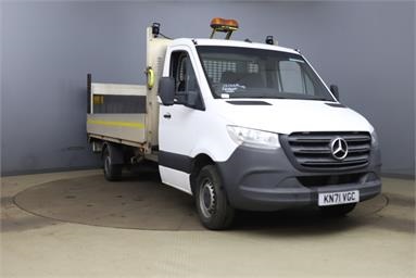 MERCEDES-BENZ SPRINTER 315CDI L3 DIESEL RWD 3.5t Progressive Dropside Diesel - WHITE - KN71VGC - 3 Door Dropside Body