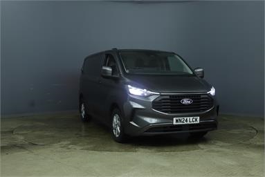 FORD TRANSIT CUSTOM 300 L1 DIESEL FWD 2.0 EcoBlue 136ps H1 Van Limited Diesel - GREY - WN24LCK - 5 Door Panel Van