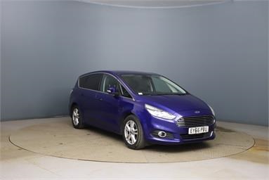 FORD S-MAX 2.0 TDCi 150 Titanium 5dr Powershift Diesel - Blue - EY66PVU - 5 Door MPV