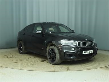 BMW X6 xDrive50i M Sport 5dr Step Auto Petrol - Black - KW17NFJ - 4 Door Coupe