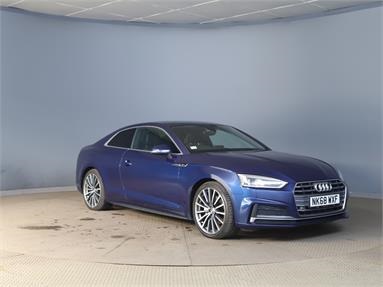 AUDI A5 2.0 TDI S Line 2dr S Tronic Diesel - BLUE - NK68WXF - 2 Door Coupe