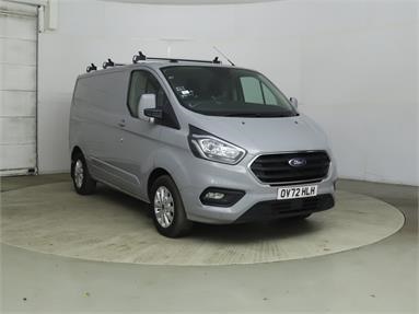 FORD TRANSIT CUSTOM 300 L1 DIESEL FWD 2.0 EcoBlue 170ps Low Roof Limited Van Diesel - GREY - OV72HLH - 5 Door Panel Van