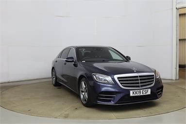 MERCEDES-BENZ S CLASS S350d L AMG Line Executive 4dr 9G-Tronic Diesel - BLUE - KK19ESF - 4 Door Saloon