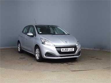 PEUGEOT 208 1.2 PureTech 82 Active 5dr Petrol - SILVER - WJ66LUZ - 5 Door Hatchback