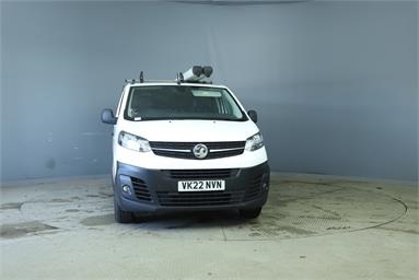 VAUXHALL VIVARO L2 DIESEL 2900 1.5d 100PS Dynamic H1 Van H1 L1 Diesel - WHITE - VK22NVN - 6 Door Panel Van