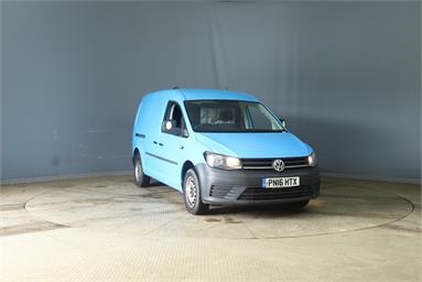 VOLKSWAGEN CADDY MAXI C20 DIESEL 2.0 TDI BlueMotion Tech 102PS Startline Van Diesel - BLUE - PN16HTX - 6 Door Panel Van