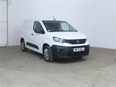 PEUGEOT PARTNER STANDARD DIESEL 1000 1.5 BlueHDi 100 Professional Premium Van Diesel - Bianca White - MF71SHJ - 5 Door Panel Van