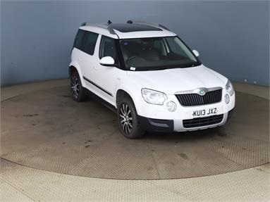 SKODA YETI 2.0 TDI CR [170] Laurin + Klement 4x4 5dr Diesel - WHITE - KU13JXZ - 5 Door Hatchback