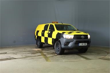 TOYOTA HILUX DIESEL Active D/Cab Pick Up 2.4 D-4D Diesel - WHITE - LL68OMO - 4 Door Pick Up Body