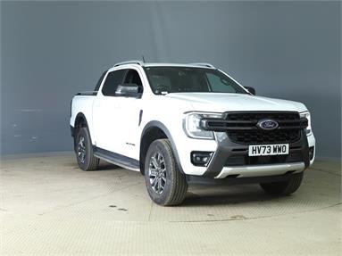 FORD RANGER DIESEL Pick Up Double Cab Wildtrak 2.0 EcoBlue 205 Auto Diesel - WHITE - HV73WWO - 5 Door Pick Up Body