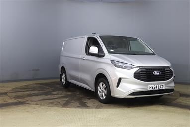 FORD TRANSIT CUSTOM 300 L1 DIESEL FWD 2.0 EcoBlue 136ps H1 Van Limited Diesel - SILVER - HV24LXD - 5 Door Panel Van