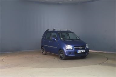 VAUXHALL AGILA 1.2i 16V Design Edition 5dr Petrol - BLUE - AJ54TZY - 5 Door MPV