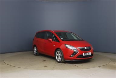 VAUXHALL ZAFIRA 1.4T SRi 5dr Petrol - Red - BC16WGM - 5 Door MPV