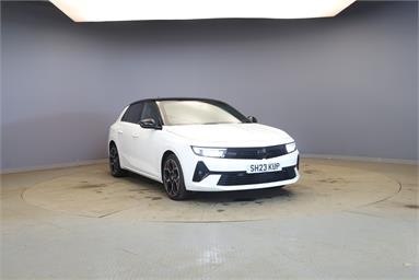 VAUXHALL ASTRA 1.2 Turbo 130 GS Line 5dr Petrol - WHITE - SH23KUP - 5 Door Hatchback