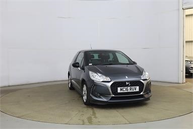 DS DS 3 1.6 BlueHDi Elegance 3dr Diesel - GREY - MC16RUV - 3 Door Hatchback