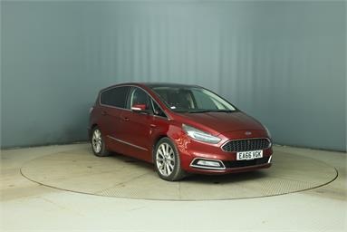FORD S-MAX VIGNALE 2.0 TDCi 210 5dr Powershift Diesel - Red - EA66VGK - 5 Door MPV