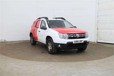 DACIA DUSTER 1.6 SCe 115 Air 5dr Petrol - WHITE - SB18URP - 5 Door Hatchback