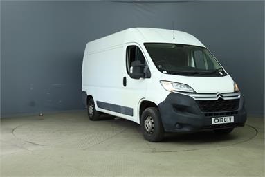 CITROEN RELAY 35 L2 DIESEL 2.0 BlueHDi H2 Van 130ps Enterprise Diesel - WHITE - CX18OTV - 5 Door Panel Van