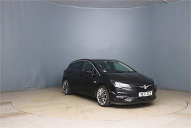 VAUXHALL ASTRA 1.2 Turbo 145 Griffin Edition 5dr Petrol - BLACK - VE71DXZ - 5 Door Hatchback