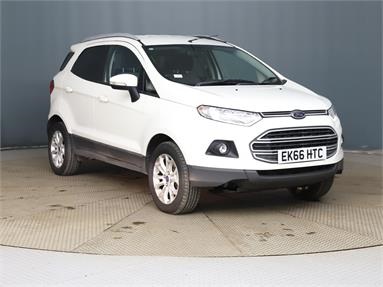FORD ECOSPORT 1.5 TDCi 95 Zetec 5dr Diesel - White - EK66HTC - 5 Door Hatchback