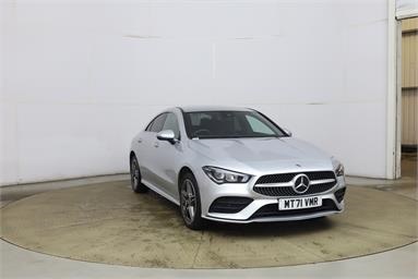 MERCEDES-BENZ CLA CLA 250e AMG Line Premium 4dr Tip Auto Petrol PHEV - SILVER - MT71VMR - 4 Door Coupe