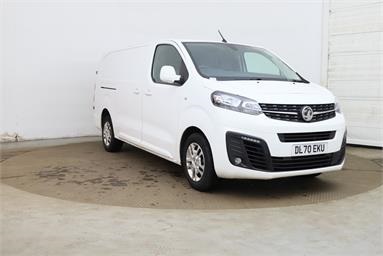 VAUXHALL VIVARO L2 DIESEL 2900 1.5d 100PS Sportive H1 Van Diesel - WHITE - DL70EKU - 6 Door Panel Van