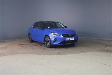 VAUXHALL CORSA 100kW Elite Nav 50kWh 5dr Auto [7.4kWCh] Electric - BLUE - HJ21VVG - 5 Door Hatchback