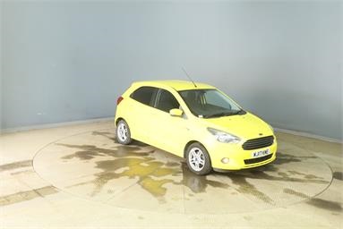 FORD KA+ 1.2 85 Zetec 5dr Petrol - YELLOW - WJ17KME - 5 Door Hatchback