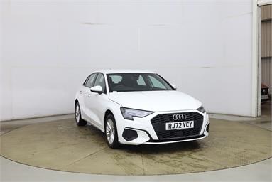 AUDI A3 30 TFSI Technik 5dr Petrol - WHITE - RJ72VCY - 5 Door Hatchback