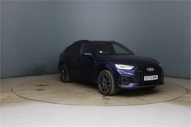 AUDI Q5 40 TDI Quattro Edition 1 5dr S Tronic Diesel - Blue - EX72DVR - 5 Door Estate