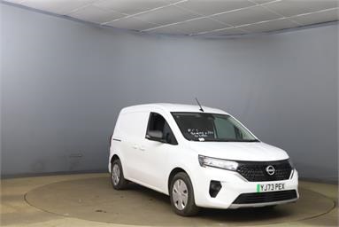 NISSAN TOWNSTAR L1 ELECTRIC 90kW Tekna Van Auto 45kWh Electric - WHITE - YJ73PEX - 6 Door Panel Van