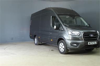 FORD TRANSIT 350 L4 DIESEL RWD 2.0 EcoBlue 165ps H3 Limited Van [Nav] Diesel - GREY - WV75TEJ - 5 Door Panel Van