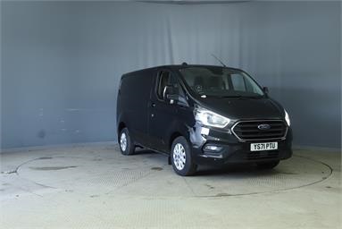 FORD TRANSIT CUSTOM 280 L1 DIESEL FWD 2.0 EcoBlue 130ps Low Roof Limited Van Diesel - BLACK - YS71PTU - 3 Door Panel Van