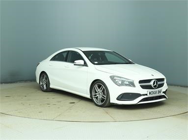 MERCEDES-BENZ CLA CLA 180 AMG Line Edition 4dr Tip Auto Petrol - WHITE - WD68BNF - 4 Door Saloon