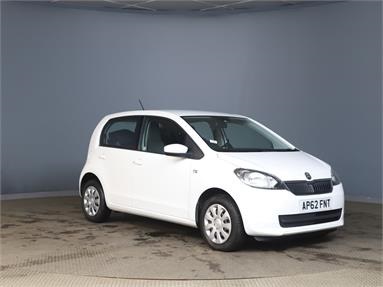 SKODA CITIGO 1.0 MPI SE 5dr Petrol - WHITE - AP62FNT - 5 Door Hatchback