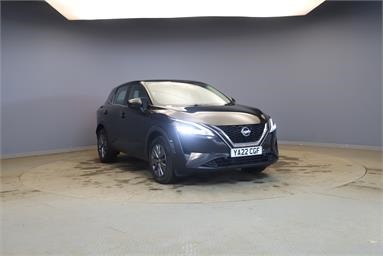 NISSAN QASHQAI 1.3 DiG-T MH Visia 5dr Petrol - BLACK - YA22CGF - 5 Door Hatchback