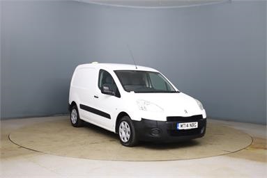 PEUGEOT PARTNER L1 DIESEL 850 SE 1.6 e-HDi 92 Van Diesel - WHITE - MT14NBG - 5 Door Panel Van